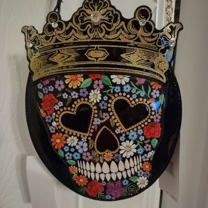 Betsy Johnson Skull Purse
